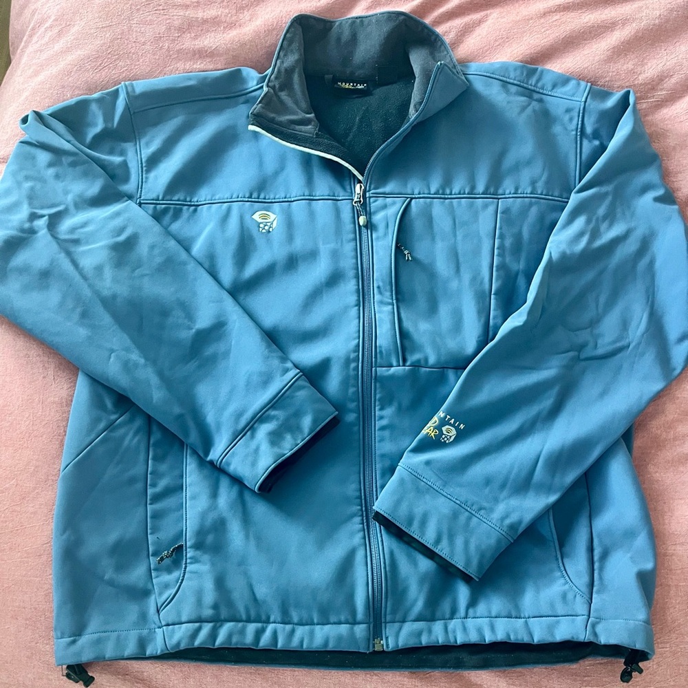 Blue Softshell Jacket - image 1